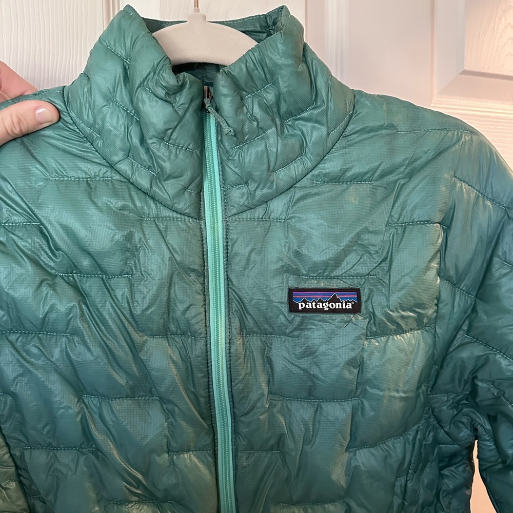 Patagonia nanopuff jacket- teal